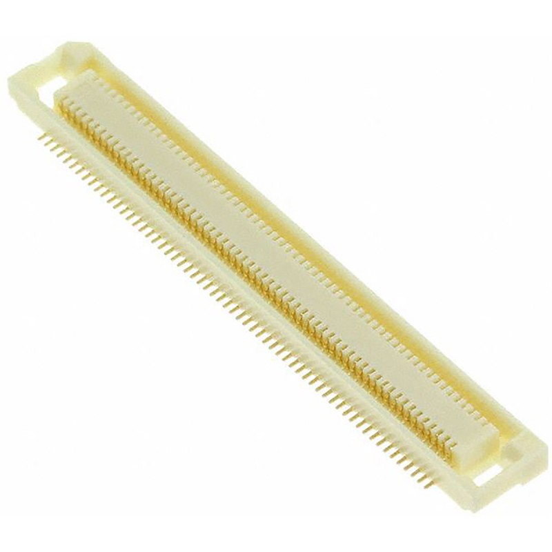 1 pcs - Hirose FX8 Series Straight Surface Mount PCB Socket, 120-Contact, 2-Row, 0.6mm Pitch, Solder Termination