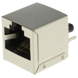 1 pcs - Wurth Elektronik WR-MJ Series Female RJ45 Connector, Through Hole, UTP Shield