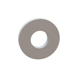 10 pcs : 17W08812 - Washers Flat Washer, .385 ID, .880 OD, .125 Thick, Natural, Nylon