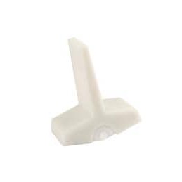 10 pcs : AT4157B - Switch Bezels / Switch Caps .595' WIDE WHT PADDL CAP FOR M & P SERIE