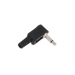 10 pcs : 171-0350-EX - Phone Connectors 3.5MM R/A MONO BK