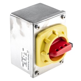 1 pcs - Craig & Derricott 3P Pole Isolator Switch - 25A Maximum Current, 15kW Power Rating, IP65