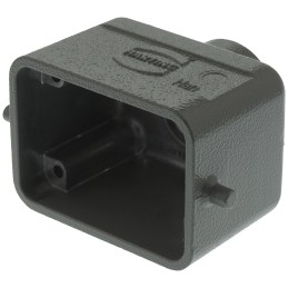 1 pcs - HARTING Han B Heavy Duty Power Connector Hood, PG16 Thread