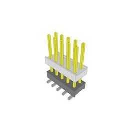 10 pcs : HW-05-09-F-D-380-SM - Board to Board & Mezzanine Connectors High Temperature Flexible Board Stacking Header, 0.100' Pit