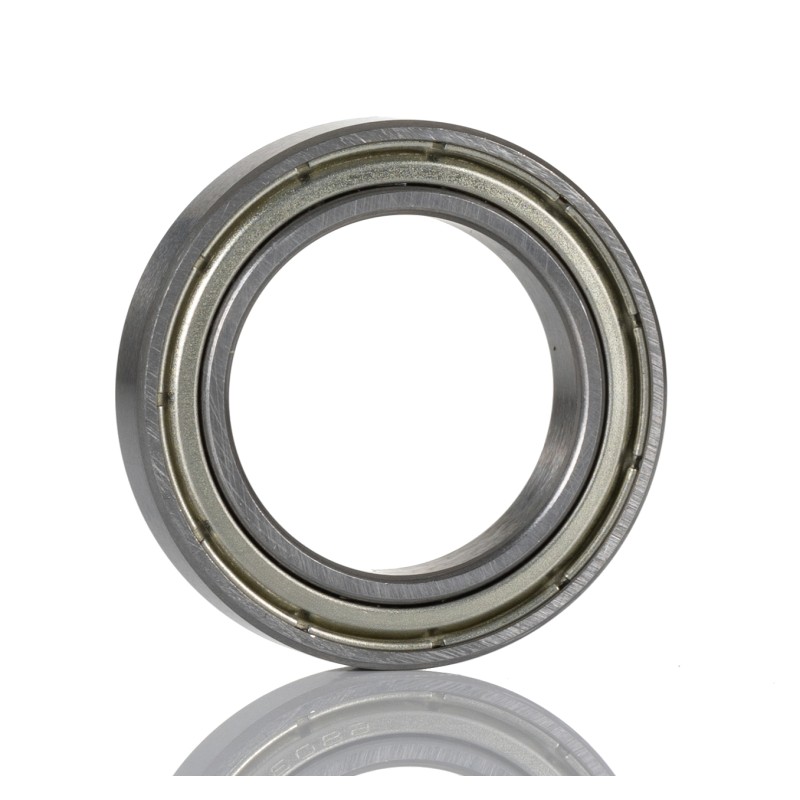 1 pcs - RS PRO 6801-2Z Single Row Deep Groove Ball Bearing- Both Sides Shielded 12mm I.D, 21mm O.D