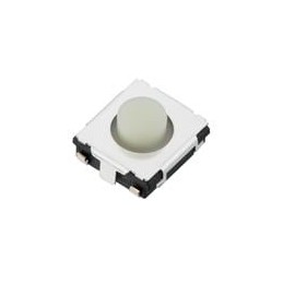 10 pcs : EVQ-7Q202W - Tactile Switches 6x6x2.5mm 0.8N With Grnd Term
