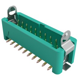 1 pcs - HARWIN Gecko Series Straight Surface Mount PCB Header, 16 Contact(s), 1.25mm Pitch, 2 Row(s), Shrouded