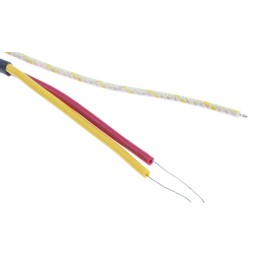 1 pcs - RS PRO Type K Thermocouple 5m Length, 1/0.3mm Diameter - +250°C