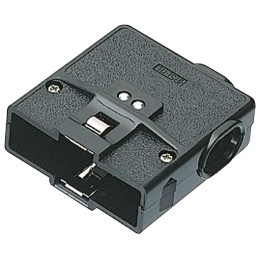 1 pcs - Hirose ABS D Sub Backshell, 28 Way