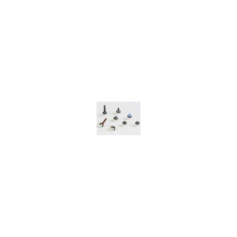 10 pcs : LL1105VF065Q - Tactile Switches Long Life Tact Sw SPST-NO 0.05A 12V