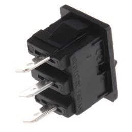 1 pcs - Arcolectric (Bulgin) Ltd SPST, (On)-On Rocker Switch Panel Mount