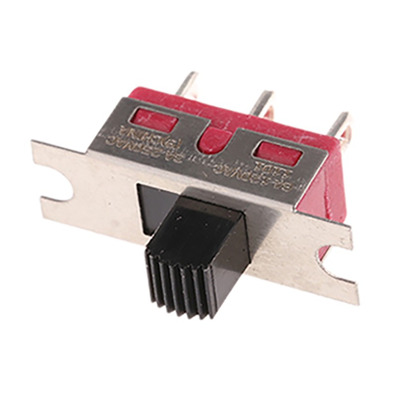 1 pcs - C & K Panel Mount Slide Switch SPDT Latching 6 A @ 120 V ac, 6 A @ 28 V dc Slide