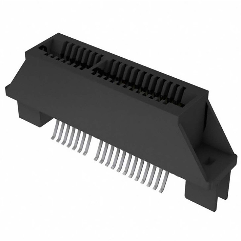 1 pcs - Samtec MEC1 Series Vertical Female Edge Connector, Surface Mount, 1mm Pitch, 1-Row