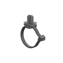 10 pcs : 20299-0 - Cable Tie Mounts CT,OVAL FIR/CLIP,STD.BLK