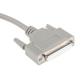 1 pcs - Phoenix Contact Male 25 Pin D-sub to Female 25 Pin D-sub Serial Cable, 2m PVC
