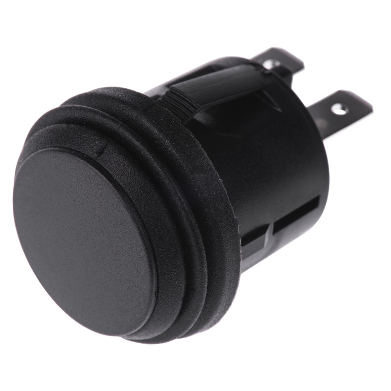 1 pcs - ZF Push Button Switch, Latching, Panel Mount, 20.2mm Cutout, SPDT, 125V ac, IP65