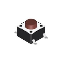 10 pcs : DTSM-66N-V-T/R - Tactile Switches Surface Mounting Type 6*6