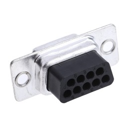 1 pcs - RS PRO D Sub Adapter Female 9 Way D-Sub to Female RJ45