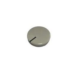 10 pcs : 450-CL215 - Knobs & Dials Grey Cap-Black Line 21mm Knob