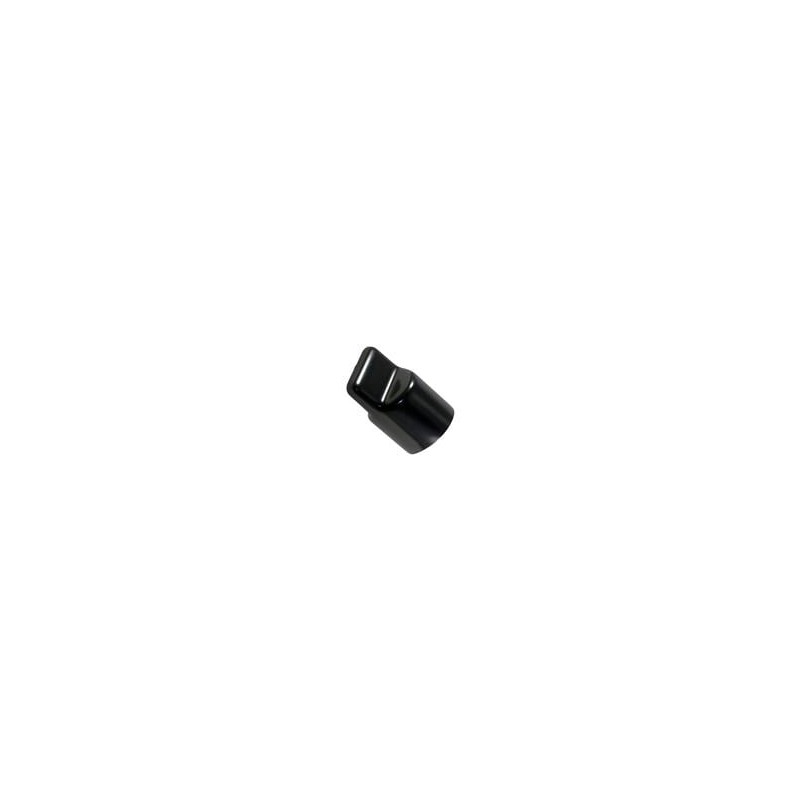 10 pcs : VFC-990-16 - Conduit Fittings & Accessories VINYL CAP WITH FLAT PULL TAB BLACK .99X.875X1.00X.187
