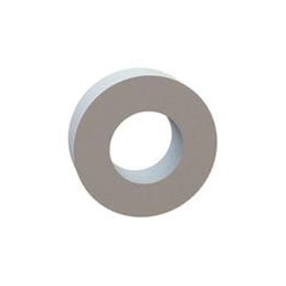 10 pcs : 17W01018 - Washers Flat Washer, .065 ID, .127 OD, .040 Thick, Natural, Nylon