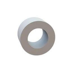 10 pcs : 17W02521 - Washers Flat Washer, .147 ID, .250 OD, .156 Thick, Natural, Nylon