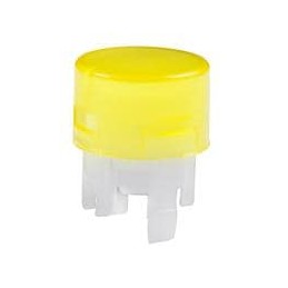 10 pcs : AT4167DB - Switch Bezels / Switch Caps RND AMBR LNS/WHT DFF