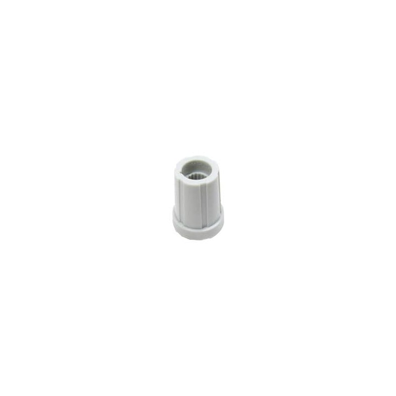 10 pcs : 450-AA152 - Knobs & Dials GREY 15mm T18 SHAFT