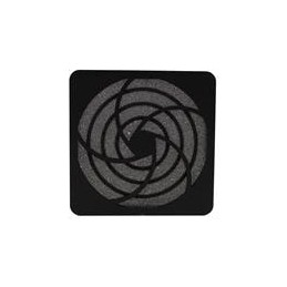 10 pcs : GRM80-45 - Fan Filters & Accessories Plastic Fan Filter Kit, 80mm, 45 Pores Media Black