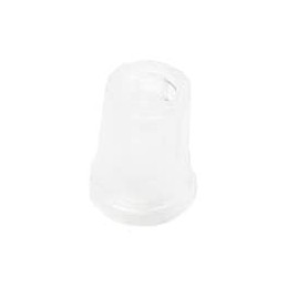 10 pcs : 450-AA150C - Knobs & Dials CLEAR 15mm D-SHAFT