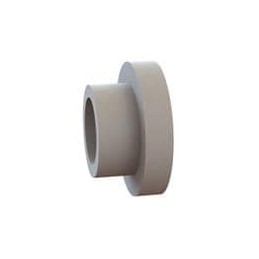 10 pcs : 10SCM005003 - Washers Shoulder Washer, 5.1mm ID, 10.2mm OD, M5 Screw, Natural, Nylon, 3mm Shank Lg