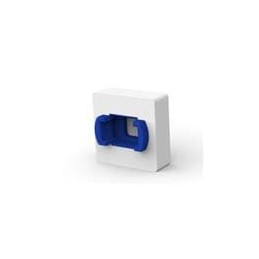 10 pcs : 2311403-4 - Switch Bezels / Switch Caps CAP, SQUARE, BLUE