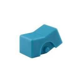 10 pcs : AT4148G - Switch Bezels / Switch Caps .365' WIDE BLUE RKR CAP FOR M, M2T, P