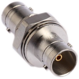 1 pcs - Neutrik Straight 75Ω Adapter BNC Socket to BNC Socket