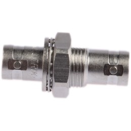 1 pcs - Neutrik Straight 75Ω Adapter BNC Socket to BNC Socket