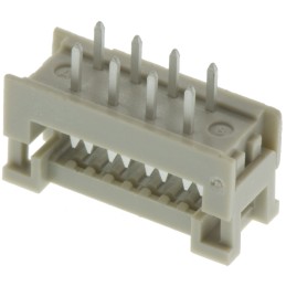 1 pcs - Harting 8-Way IDC Connector Plug for Cable Mount, 2-Row