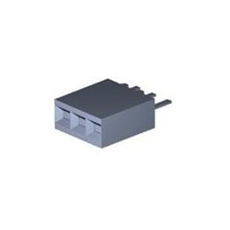 10 pcs : 5-534237-1 - Headers & Wire Housings REC 1X03P VRT T/H