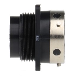 1 pcs - ITT Cannon Circular Connector, 19 Contacts, Panel Mount, Socket, Female, IP65, Trident Ringlock Series