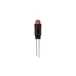 10 pcs : PM5HC - LED Panel Mount Indicators 5mm HE Red Clr Lens Std. Panel Mnt Ind