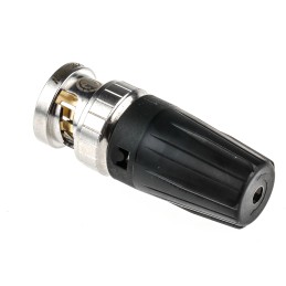1 pcs - Neutrik Rear Twist NBNC Series, Plug Cable Mount BNC Connector, 75Ω, Crimp Termination, Straight Body