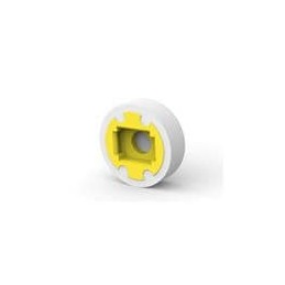 10 pcs : 2311402-5 - Switch Bezels / Switch Caps CAP,ROUND, YELLOW