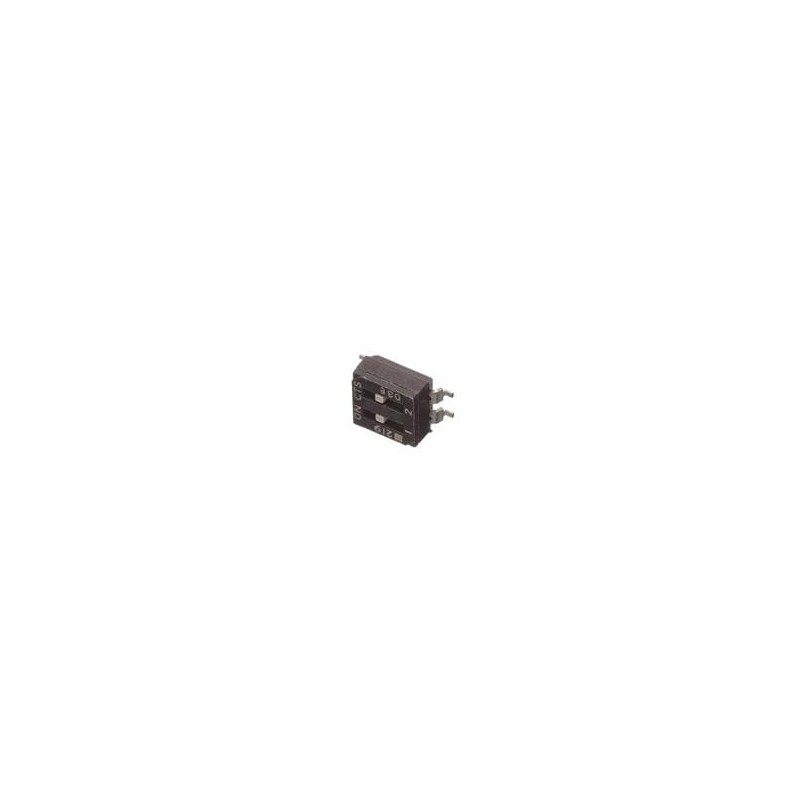 10 pcs : 219-2LPS - DIP Switches/SIP Switches SURFACE MOUNT, GOLD DIP SWITCH, 2-POLE, LOW PROFILE ACTUATOR, BOTTOM SEAL, TUBE PA