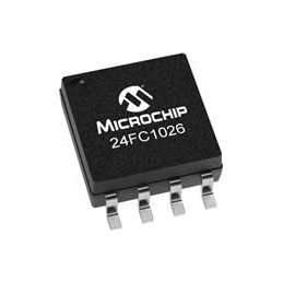 10 pcs : 24FC128-I/SM - EEPROM 16kx8 - 2.5V HI-Spd