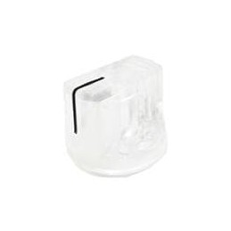 10 pcs : 450-5110C - Knobs & Dials CLR/BLK T18 SHAFT 19.0mm x 14.5mm