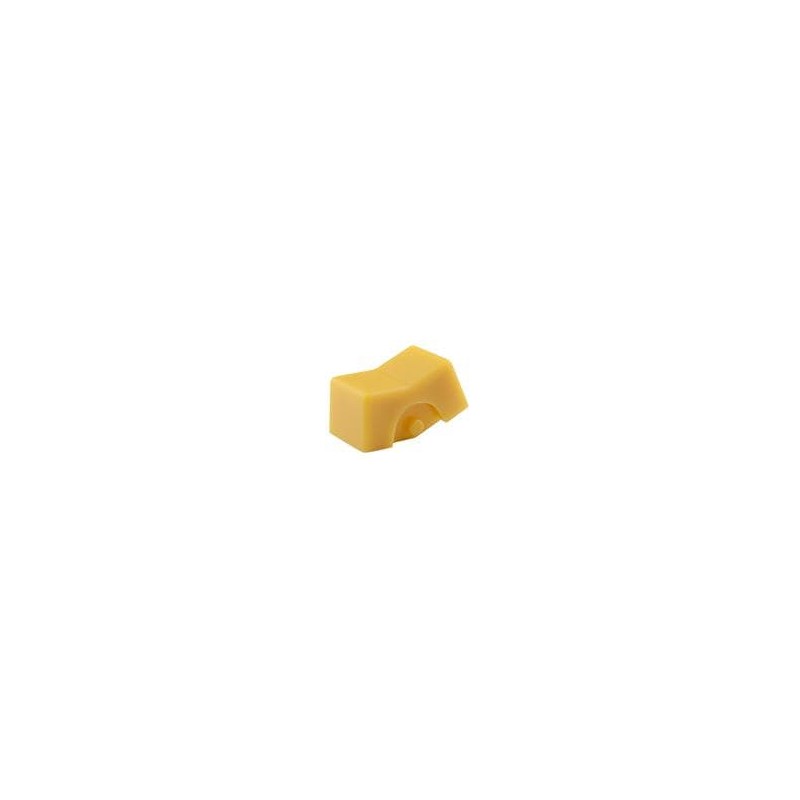 10 pcs : AT4148E - Switch Bezels / Switch Caps .365' WIDE YELOW RKR CAP FOR M, M2T, P