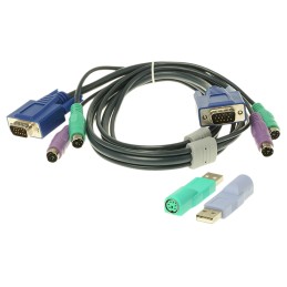 1 pcs - Adder PS/2 VGA KVM Switch, 1600 x 1200 Maximum Resolution