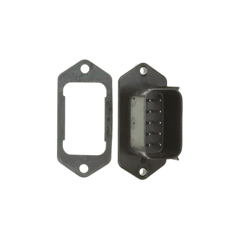 1 pcs - Molex MX150L Series Straight Through Hole PCB Header, 10 Contact(s), 5.84mm Pitch, 2 Row(s), Shrouded