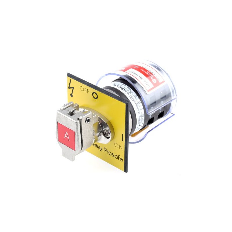 1 pcs - Allen Bradley Guardmaster 440T Safety Interlock Switch, 2NO/2NC, Keyed , Stainless Steel