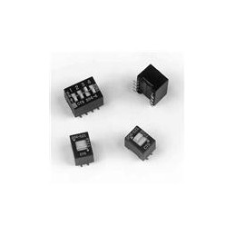 10 pcs : 204-6ST - DIP Switches/SIP Switches SPST 6 switch sections