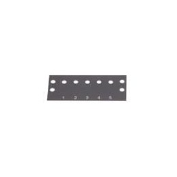 10 pcs : MS-5-141-Y - Terminal Block Tools & Accessories 5 TERM 2 ROW .438 MARKER STRIP